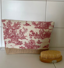 Upload image for gallery view, Handbag in cotton canvas and jute
